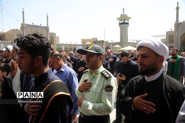 مراسم عزاداری سالروز شهادت امام محمد تقی(ع) در قم