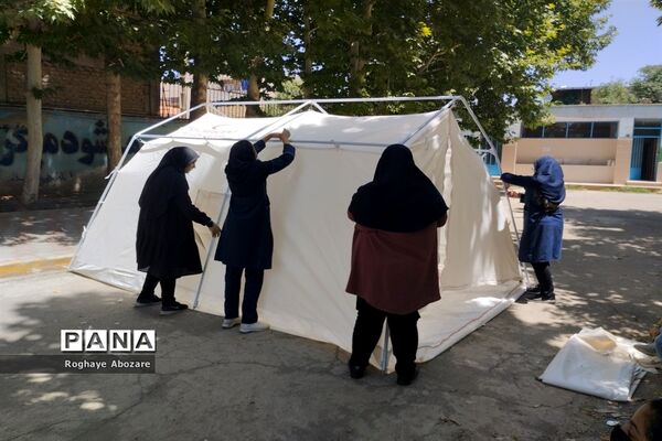 برگزاری کلاس‌های آموزشی هلال احمر در صفادشت