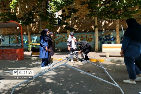 برگزاری کلاس‌های آموزشی هلال احمر در صفادشت