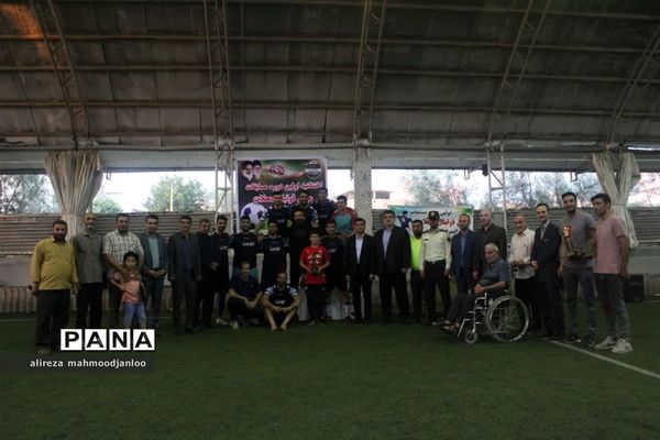 اختتامیه مسابقات مینی فوتبال محلات گلوگاه