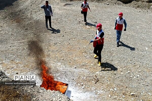 حضور اعضای کانون‌ دانش‌آموزی شهرستان قرچک در یازدهمین دوره المپیاد آماده دادرس
