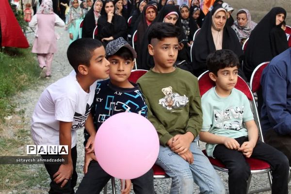 مراسم سالروز ازدواج حضرت زهرا(س) و امیرالمومنین(ع) در گلوگاه