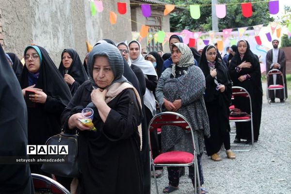 مراسم سالروز ازدواج حضرت زهرا(س) و امیرالمومنین(ع) در گلوگاه