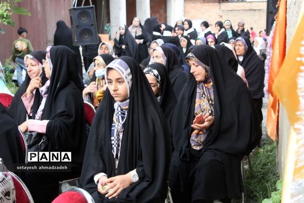 مراسم سالروز ازدواج حضرت زهرا(س) و امیرالمومنین(ع) در گلوگاه