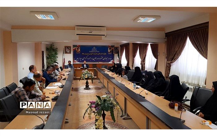 کارگروه جهاد آموزشی و عمرانی بسیج فرهنگیان در میانه کلید خورد