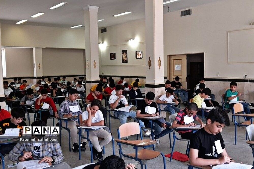 برگزاری آزمون سمپاد در شهرستان‌قرچک
