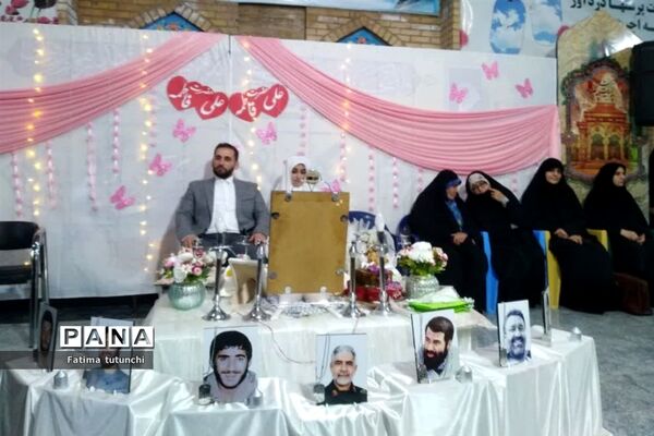 پیوند آسمانی در جوار شهدای گمنام شیراز به مناسبت سالگرد ازدواج حضرت علی(ع) وحضرت فاطمه(س)