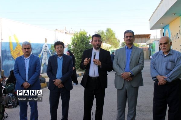 اعزام دانش‌آموزان دختر زیارت اولی  استان بوشهر به مشهد مقدس