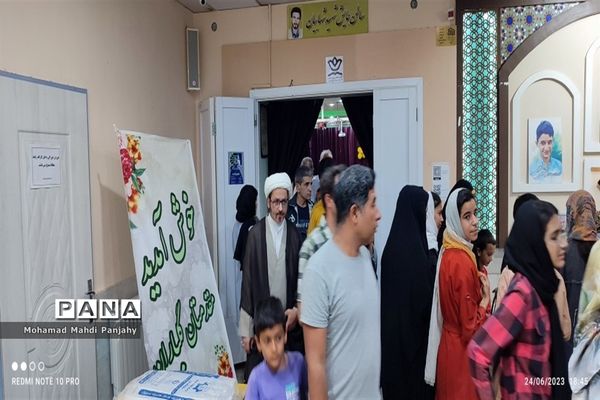 افتتاحیه کلاس‌های اوقات فراغت کانون فرهنگی و تربیتی لقمان در کاشمر