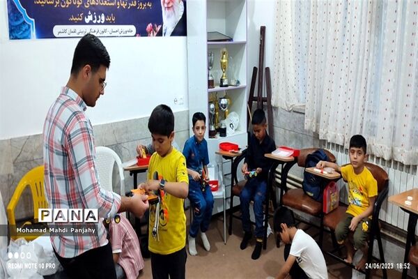 افتتاحیه کلاس‌های اوقات فراغت کانون فرهنگی و تربیتی لقمان در کاشمر