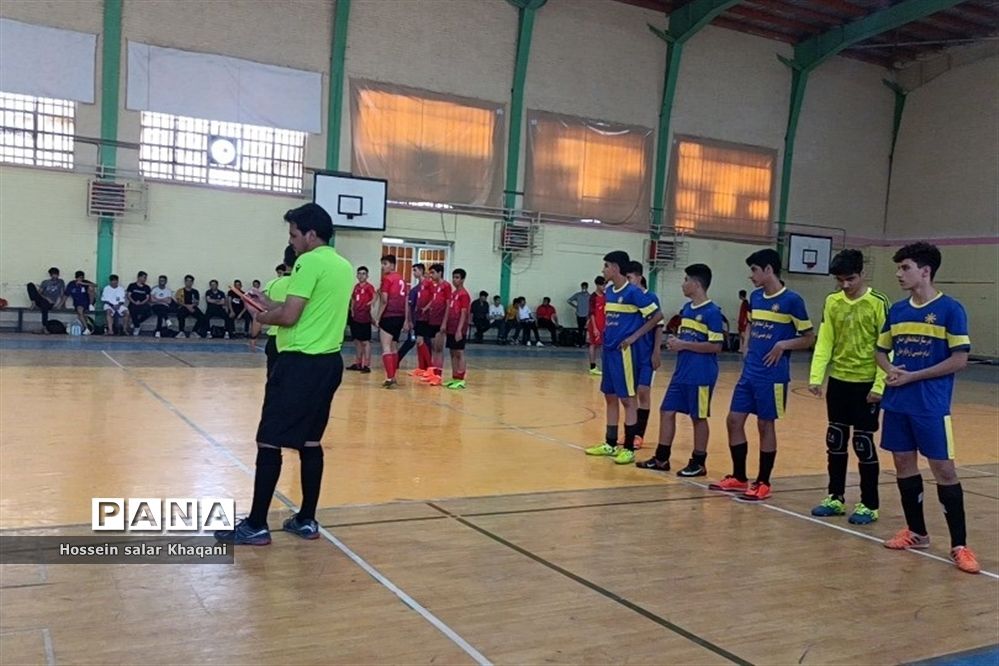 مسابقات فوتسال استعدادهای درخشان پسران قطب دو کشور به میزبانی شیراز