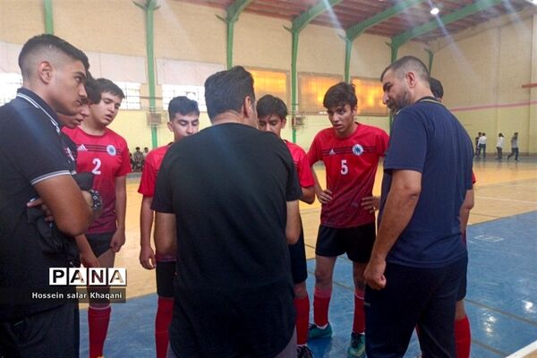 مسابقات فوتسال استعدادهای درخشان پسران قطب دو کشور به میزبانی شیراز