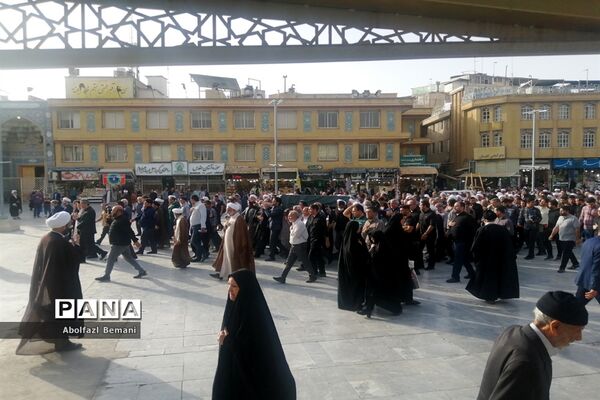 مراسم تشییع پیکر مرحوم حجت الاسلام «آشتیانی» در قم