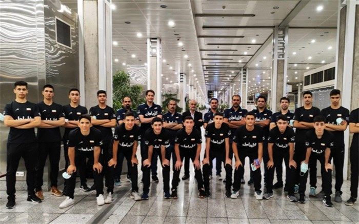 تیم والیبال زیر ۱۶ سال پسر ایران راهی آنکارا شد