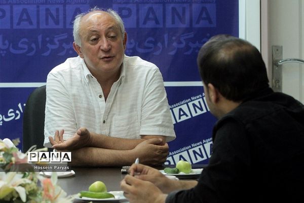 حضور بهتاش فریبا در خبرگزاری پانا