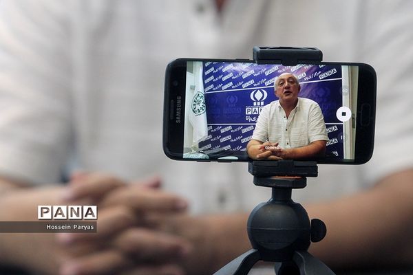 حضور بهتاش فریبا در خبرگزاری پانا