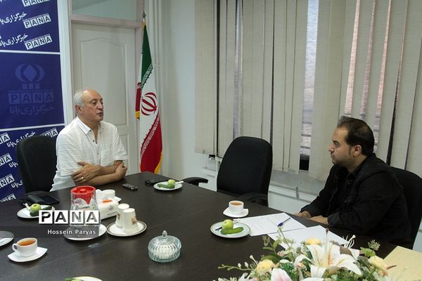 حضور بهتاش فریبا در خبرگزاری پانا