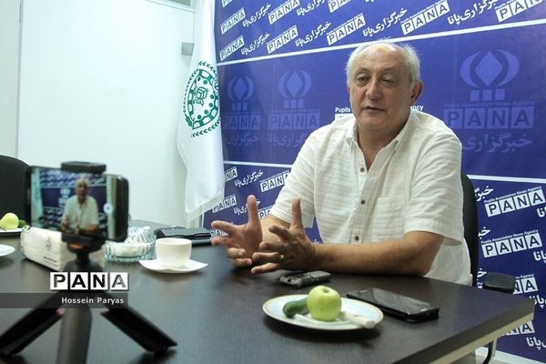 حضور بهتاش فریبا در خبرگزاری پانا