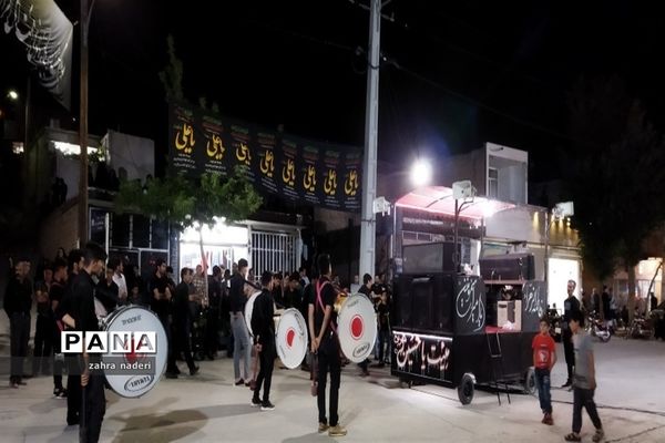 برگزاری مراسم شاه حسین به‌مناسبت شهادت امام محمد باقر (ع) در شهرستان بن