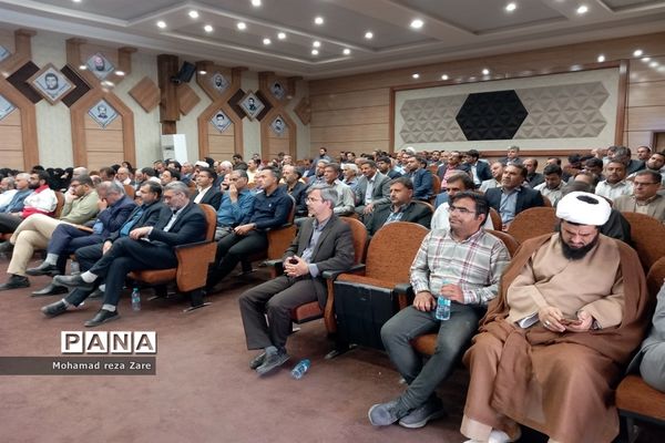 مراسم تکریم و معارفه فرماندار کاشمر