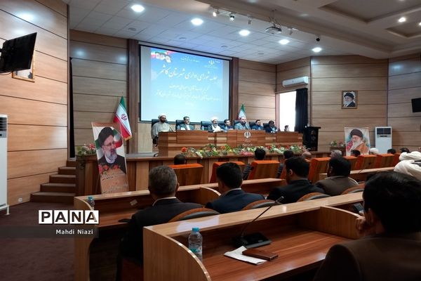 مراسم تکریم و معارفه فرماندار کاشمر