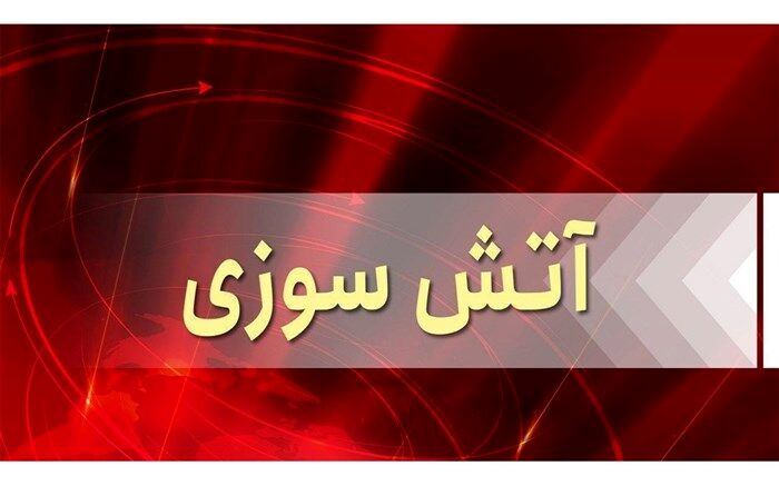 آتش‌سوزی در یک ساختمان مسکونی در محله پونک