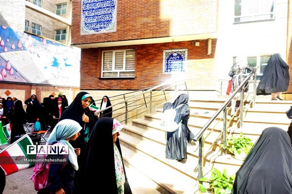 افتتاحیه پایگاه تابستانی اوقات فراغت دبستان علوی اسلامی منطقه ۱۲