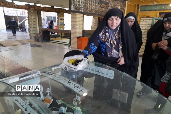 برگزاری دعای عرفه در گلزار شهدای ملارد