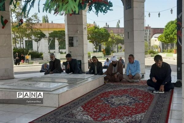 برگزاری مراسم دعای عرفه در دانشگاه آزاد اسلامی شهرستان فیروزکوه