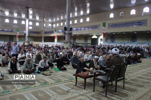 مراسم معنوی دعای عرفه درشهرستان اسلامشهر