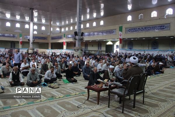 مراسم معنوی دعای عرفه درشهرستان اسلامشهر