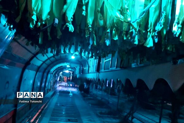 مراسم شام شهادت امام محمدباقر(علیهالسلام) درگلزارشهدای شیراز