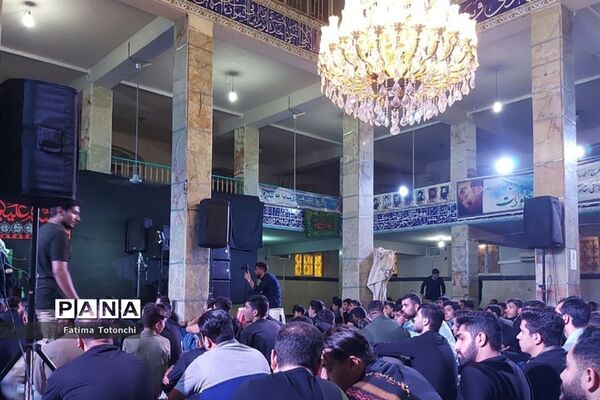 مراسم شام شهادت امام محمدباقر(علیهالسلام) درگلزارشهدای شیراز