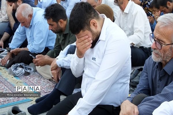 برگزاری مراسم دعای عرفه در شهرستان پیشوا