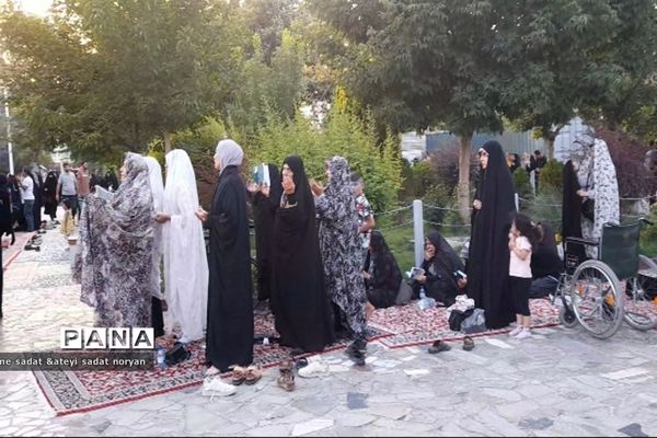 مراسم پر فیض دعای عرفه در حرم  مطهر رضوی