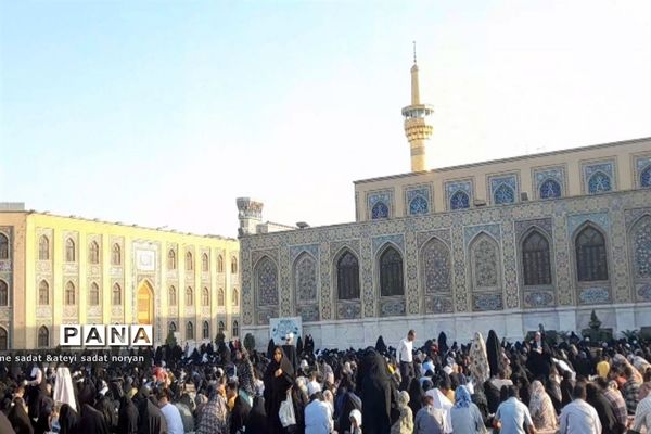 مراسم پر فیض دعای عرفه در حرم  مطهر رضوی