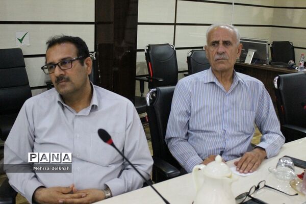 جلسه شورای نظارت آموزش و پرورش استان بوشهر