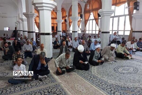 برگزاری مراسم دعای روز عرفه در شهرستان خلیل آباد