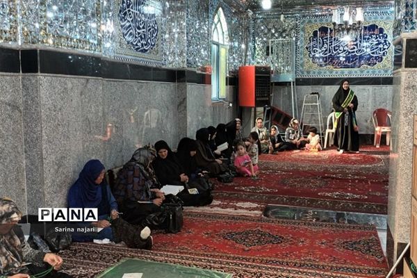 مراسم دعای عرفه در روستای ولی‌آباد شهرستان قرچک