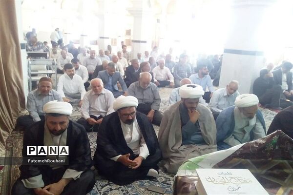 مراسم نماز عید سعید قربان در شهرستان خلیل آباد