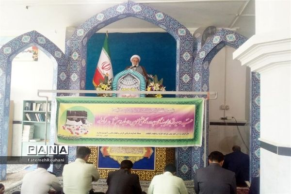 مراسم نماز عید سعید قربان در شهرستان خلیل آباد