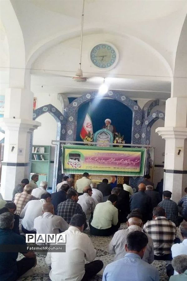 مراسم نماز عید سعید قربان در شهرستان خلیل آباد