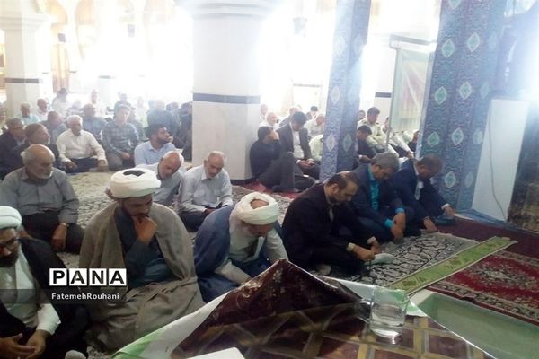 مراسم نماز عید سعید قربان در شهرستان خلیل آباد