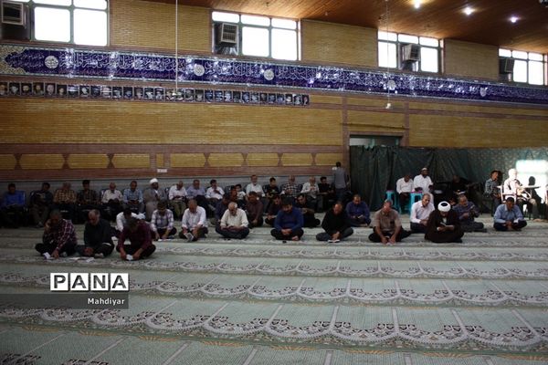 برگزاری دعای عرفه در مصلی شهر جوادآباد