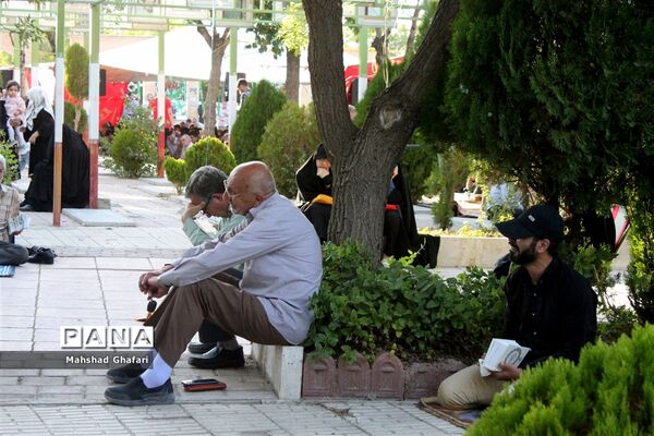 مراسم دعای عرفه در گلزار مطهر شهدای اراک