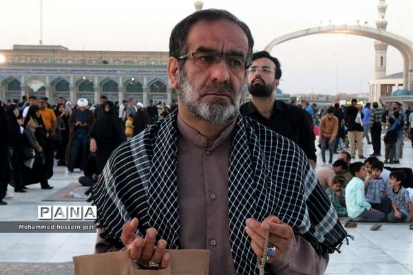 مراسم قرائت دعای پرفیض عرفه در مسجد مقدس جمکران