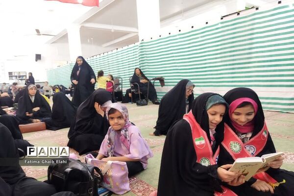 مراسم دعای پرفیض عرفه در مصلی جمعه شهر برازجان  و مسجد علی ابن ابی طالب چاه مبارک
