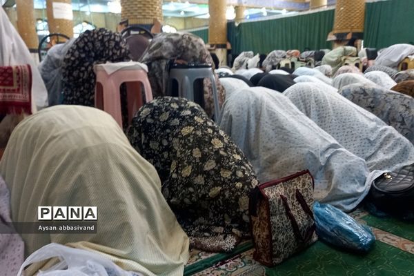 برگزاری نماز عید سعید قربان در شهرستان قرچک