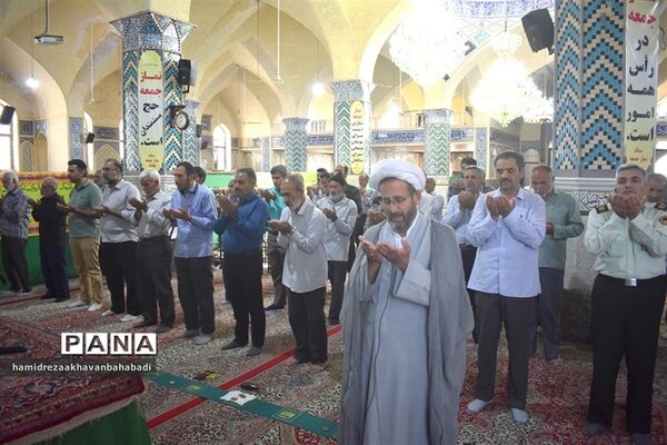 اقامه نماز عید قربان در بهاباد