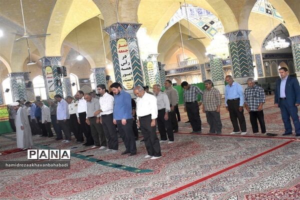 اقامه نماز عید قربان در بهاباد